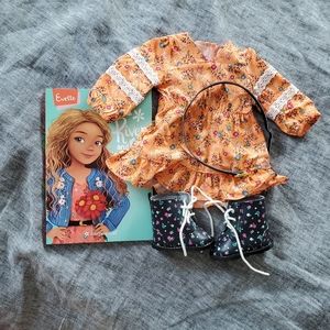 American Girl Evette meet outfit
